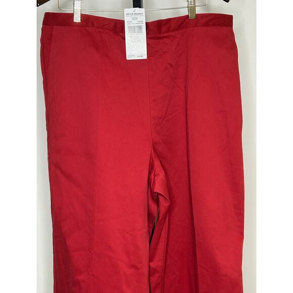 Alfred Dunner NWT- size 20 Red Elastic Dress pants - Picture 2 of 6